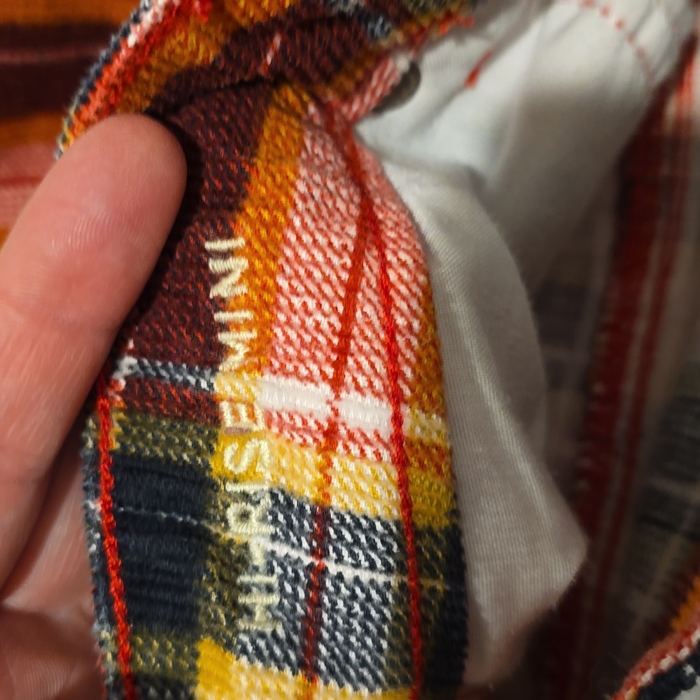 American Eagle Plaid Hi-Rise Mini Corduroy Mini Skirt| Size 4​ - Picture 7 of 11